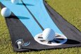 Me And My Golf Putting Mat - Black