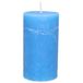 Bougie pil bleu clair 7 x 13 cm