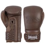 Lonsdale Vintage Spar Gloves Boxhandschuhe aus Leder Vintage Brown-12 OZ