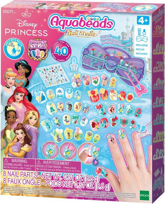 Aquabeads Disney Princess Nagel Studio voor Kinderen