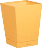 RHODIA Rhodiarama prullenbak, oranje, Italiaans kunstleder, 240x240x320 mm