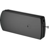 Häfele Support de clapet avec câble et angle d'ouverture réglable, Modèle C - 100 N - noir