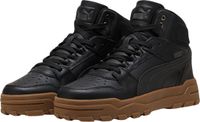 Puma Rebound Abrupt Sneakers Senior Zwart Leer Heren Maat 42.5