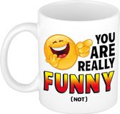 Bellatio Decorations Bol You are really funny not mok - kantoorhumor beker - cadeau collega