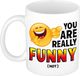 Bellatio Decorations Bol You are really funny not mok - kantoorhumor beker - cadeau collega