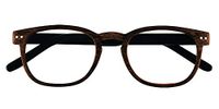 Prontoleggo Prontoleggo Mod. Wenge' Bruin - Dioptrieën +2,00