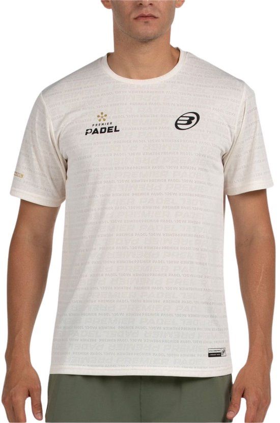 Bullpadel Prilep Tennisshirt heren Ecru XL