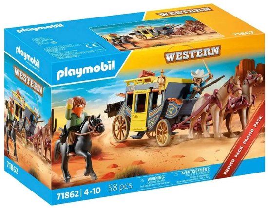 PLAYMOBIL History: Postkoetsroof - 71862