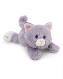 NICI Knuffeldier kat, 20 cm, grijs