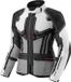 SHIMA Tracker Dames motorfiets textieljas Wit/grijs/rood Maat M