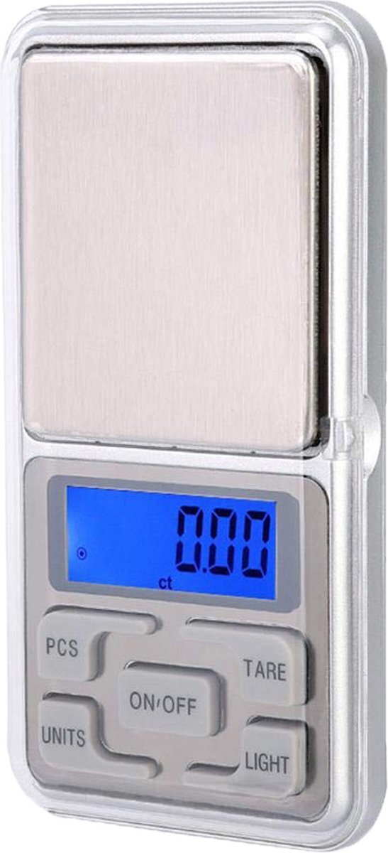 LUQ Precisie Keukenweegschaal Digitaal Pocket Weegschaal 0,01 - 200 gram