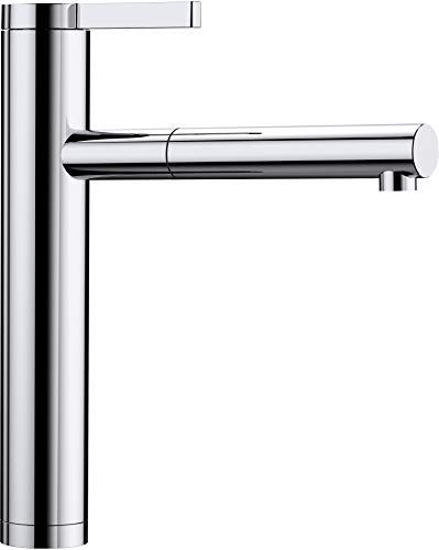 BLANCO Linee-S 517591 Keukenkraan - Chroom - Met uittrekbare douche