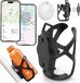 MiTag MiLi GPS-tracker, support de vélo pour porte-bidon, compatible avec Android, iOS et Apple