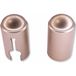 cyclingcolors 2 x afdekkap scharnier raam deur bussen manchet kunststof buisafdekking 16 mm nikkel goud mat