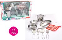 Amuuso Metalen Pottenset +Acc 13 Delig.