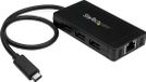 Startech USB Hub HB30C3A1GE Zwart