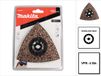Makita MAM015 Hardmetalen delta plaat 116 mm K20 Starlock Max 4 stuks ( 4x B-66553 ) extra Lange levensduur