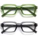 OPULIZE EDG Reading Blue Light Blocking Glasses for Women Men,Anti-reflective Anti-Glare Computer & Gaming Lenses