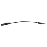 KS Tools 150.0957 4,0 mm Ingangsbus op 1,5 mm testadapterbus, rond (zwart)