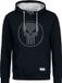 The Punisher Skull Logo Heren Trui met capuchon - zwart/grijs - S