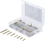 BGS Do it yourself BGS Universeel schroevenassortiment - kruisgleuf PZ2 - 120 stuks