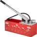 Shanghai Sishun Technology Co., Ltd Pompe d'essai de pression hydrostatique, 60 Bar/860 Psi, réservoir de 3,2 Gallons, kit d'essai de pression d'eau hydraulique manuel avec manomètre à trois unités et raccord R 1/2" pour le contrôle des fluides dans les tuyaux
