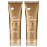 Dove Self Tan Dark 200ml x2 Ecom