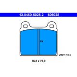 ATE Kit de plaquettes de frein, frein à disque 13.0460-6028.2 Vw 211 698 151 C