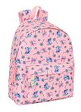 STITCH Beach Dagrugzak voor kinderen, kwaliteit en maximale duurzaamheid, comfortabel en veelzijdig, 33 x 15 x 42 cm, Pastel Roze, M, Casual