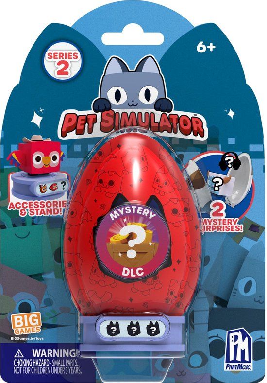 Pet Simulator X Minifiguur 1-pack - Roblox - Series 2 - 4+ jaar