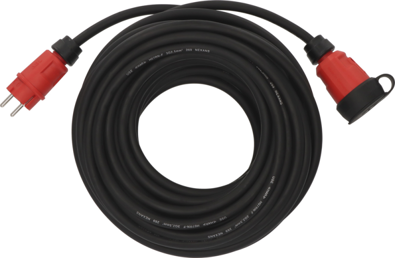 Brennenstuhl Professional VN 2200 Verlengsnoer - 25m - Zwart