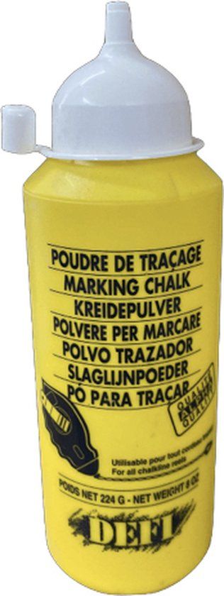 Enzo De Markeringshop Defi Slaglijnpoeder Alpha Quality wit 224gr