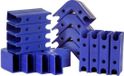 Viking Choice AP Onderdelen B.V. Koppelstukken kinderhekje - 8x 90° hoekverbinding - 8x rechte verbinding - blauw
