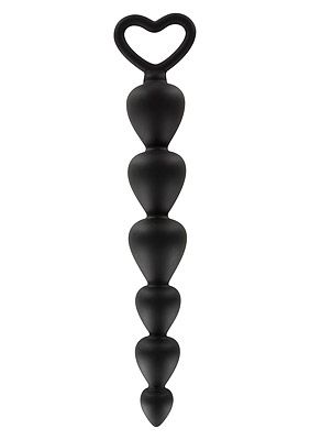 ToyJoy Bottom Beads Black - 8713221479679