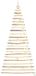 vidaXL - Kerstboom - Naturel - 210 cm