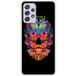 Samsung Siliconen hoesje compatibel met Galaxy A72 4G Carnival-masker