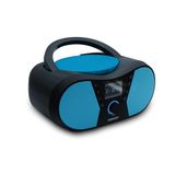MOOOV Sportman 477412 cd-speler met FM-radio, USB-aansluiting, slaapfuncties en ID3 led-display, AUX-in, hoofdtelefoonuitgang, equalizer
