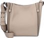 LIEBESKIND BERLIN Leren Schoudertas Hilla Small Pebble Hobo Bag Stone Beige