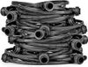 LEDmaxx Prikkabel 20 meter met 40x E27 fitting IP65 - Zwart