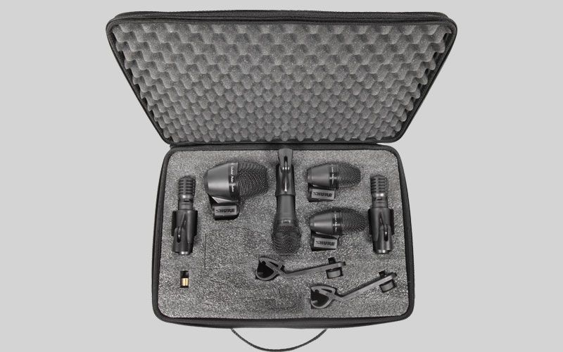 Shure PGA DRUMKIT6 - Drum Microfoon Set - Zwart