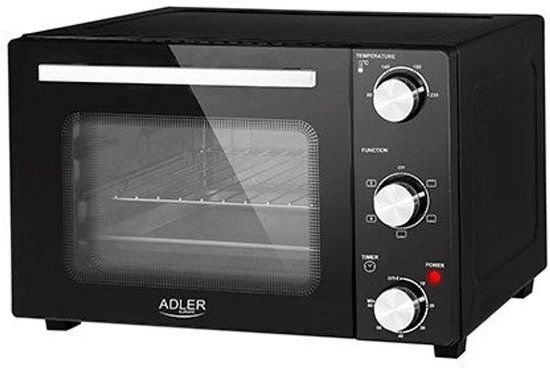 Adler 6024 - Elektrische oven - 22 liter - Zwart