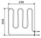 Harvia Heating element - ZSB-224 (1.5 kW)