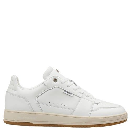 Blue Industry Sunday Cup leren sneakers wit