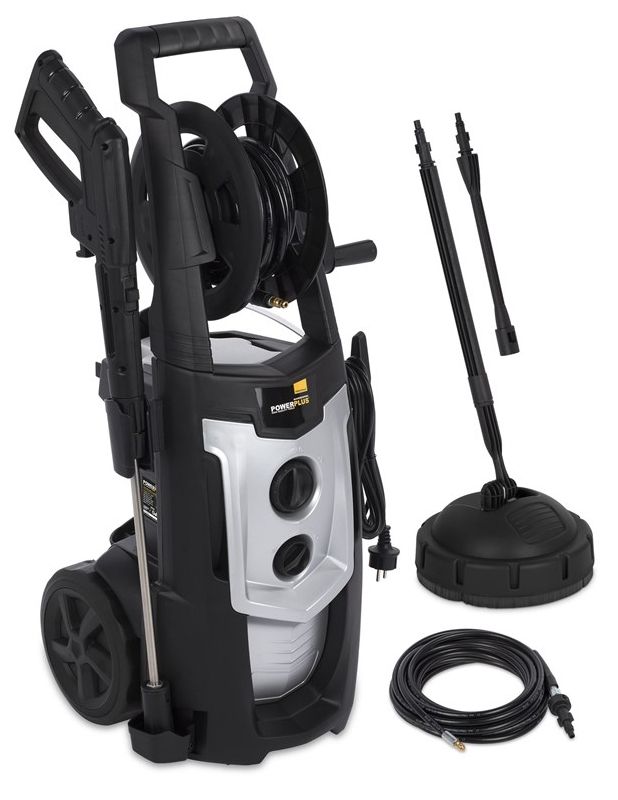 Powerplus POWXG90420 Hogedrukreiniger - 2200W - 450 L/u - Zwart/Zilver