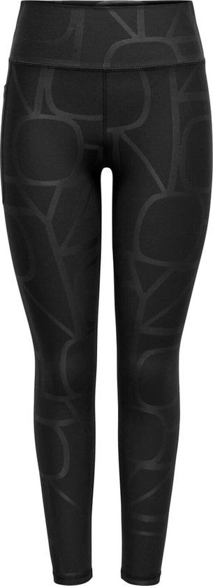 ONLY PLAY ONPFONT Sportlegging Dames Zwart Maat M