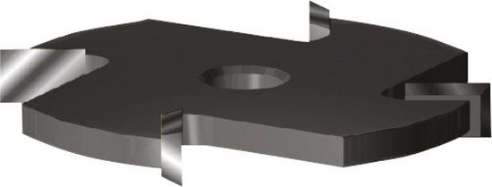 Rotec HM Schijffrees Z4 ø50,8x2,5 mm, sp. ø8