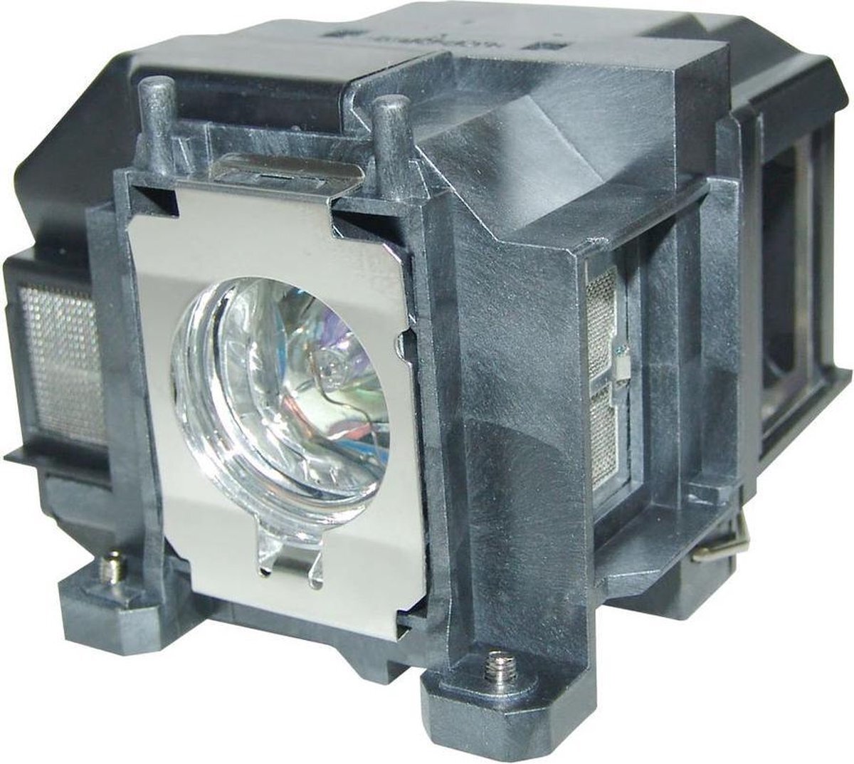 QualityLamp EPSON H428B beamerlamp LP67 / V13H010L67, bevat originele P-VIP lamp. Prestaties gelijk aan origineel.