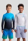 Minoti UV shirt jongens 2-pack lange mouw - zwemshirt kind