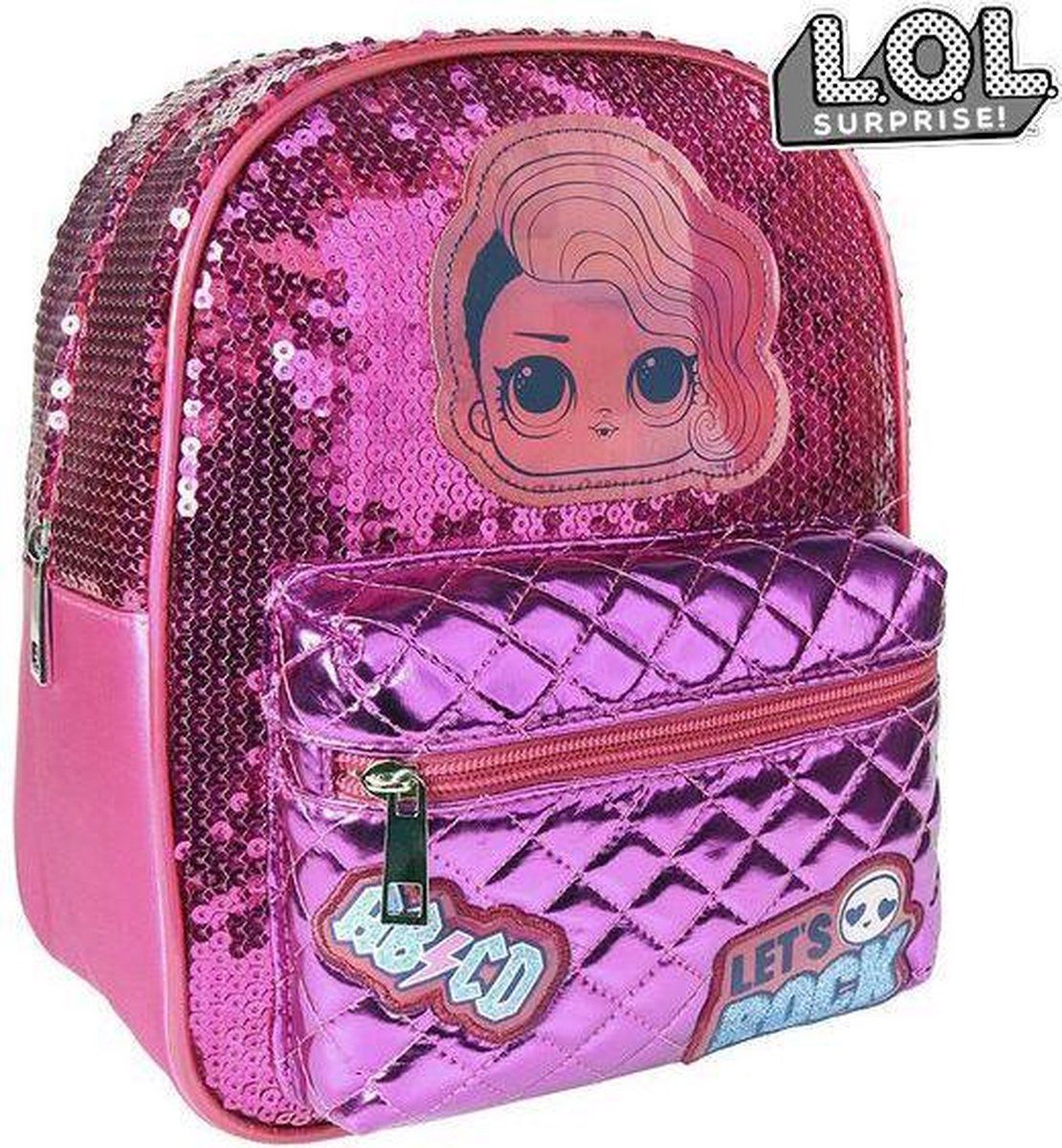 L.O.L. Surprise! Casual Rugtas LOL Surprise! 72767 Fuchsia - Roze - Polyester