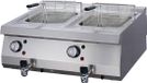 Maxima Heavy Duty Friteuse - 2 x 12 L - Dubbel - 70 cm Diep - met Tapkraan - Elektrisch